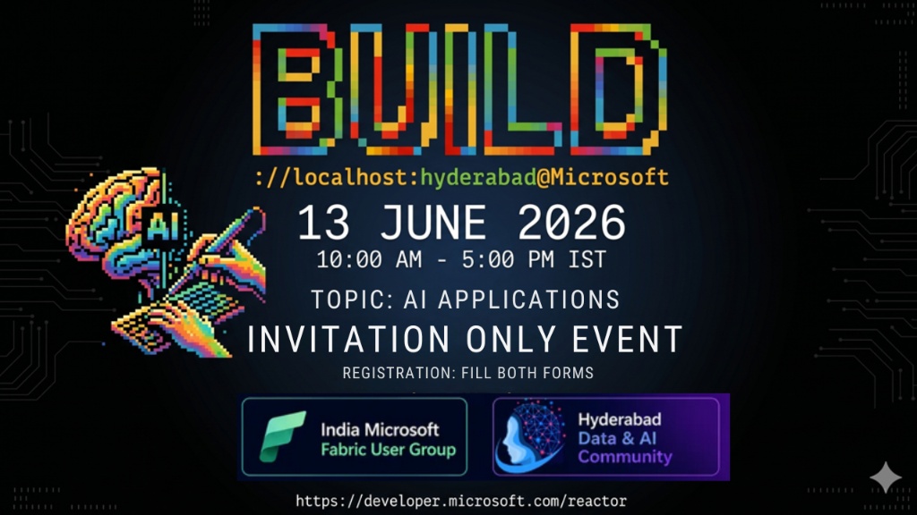 BUILD: //localhost:hyderabad@Microsoft — June 13, 2026